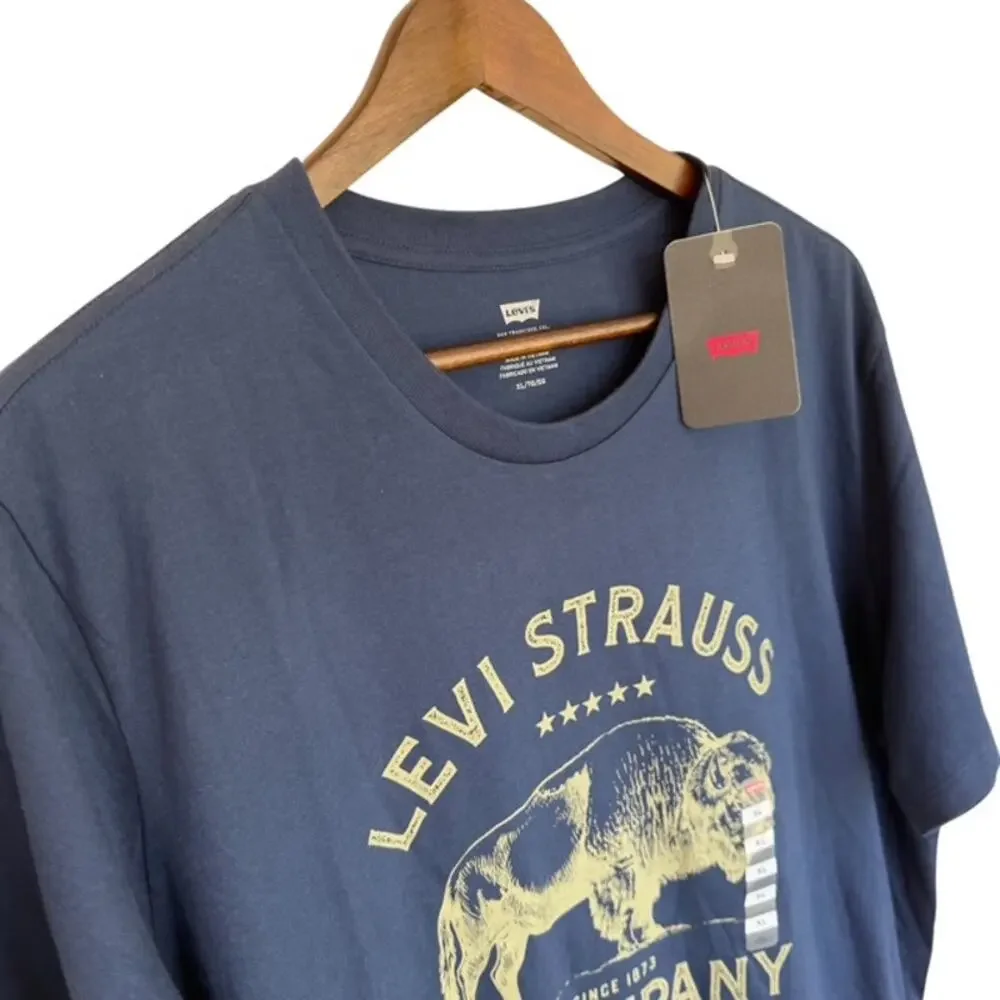 Levi's Navy Standard Short Sleeve T-Shirt XL - NWT